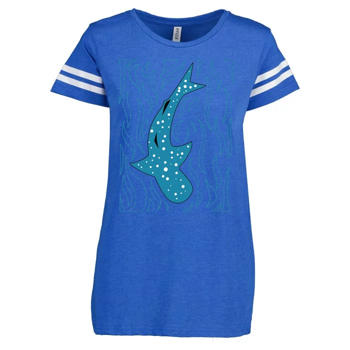 Whale Shark Lover Filter Feeder Fish Colossal Sea Animal Enza Ladies Jersey Football T-Shirt