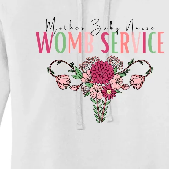 Womb Service Labor And Delivery Nurse Women's Pullover Hoodie