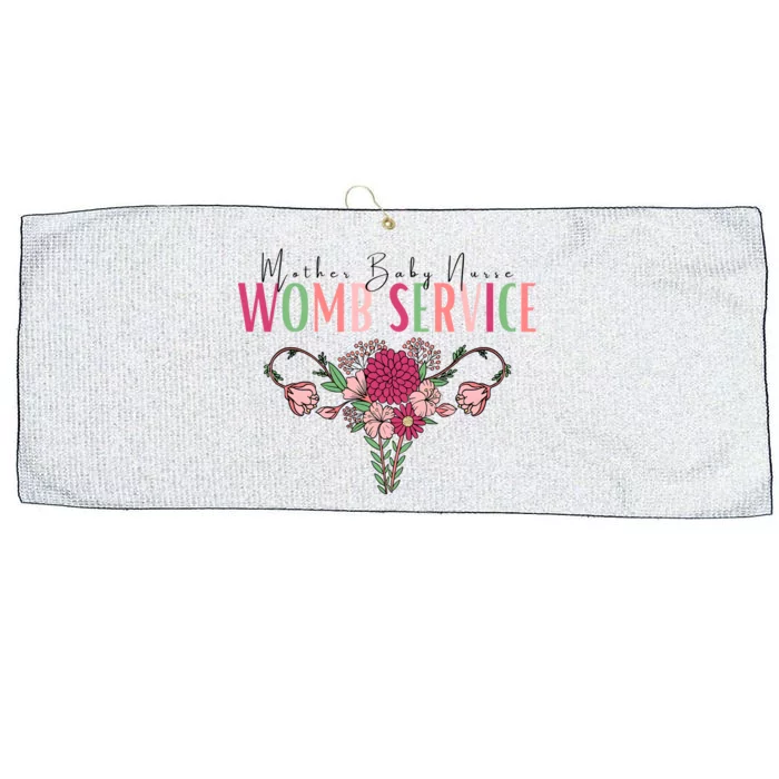 Womb Service Labor And Delivery Nurse Large Microfiber Waffle Golf Towel