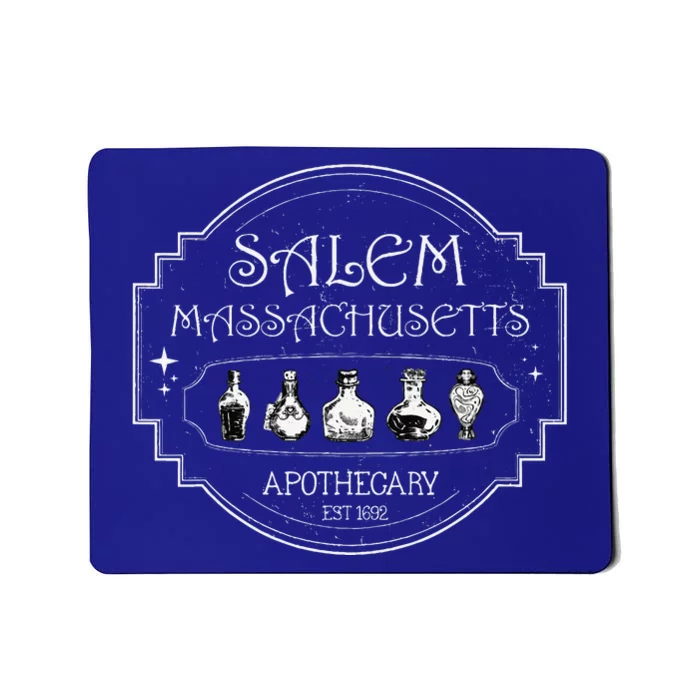 Witch Salem Massachusetts Apothecary Potion Autumn Halloween Mousepad