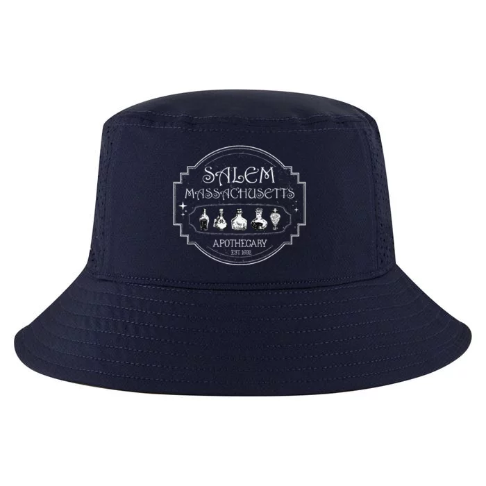 Witch Salem Massachusetts Apothecary Potion Autumn Halloween Cool Comfort Performance Bucket Hat