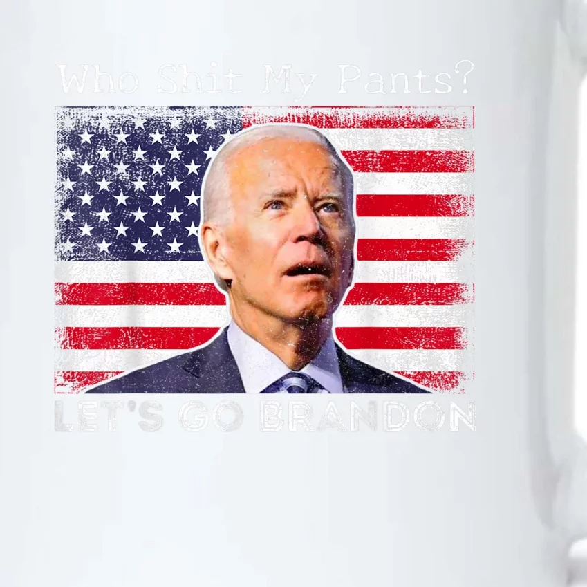 Who Shit My Pants Funny Anti Joe Biden Funny Meme Black Color Changing Mug