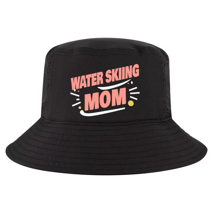 Water Skiing Mom Cute Water Skiing Gift For Skier Cool Comfort Performance Bucket Hat