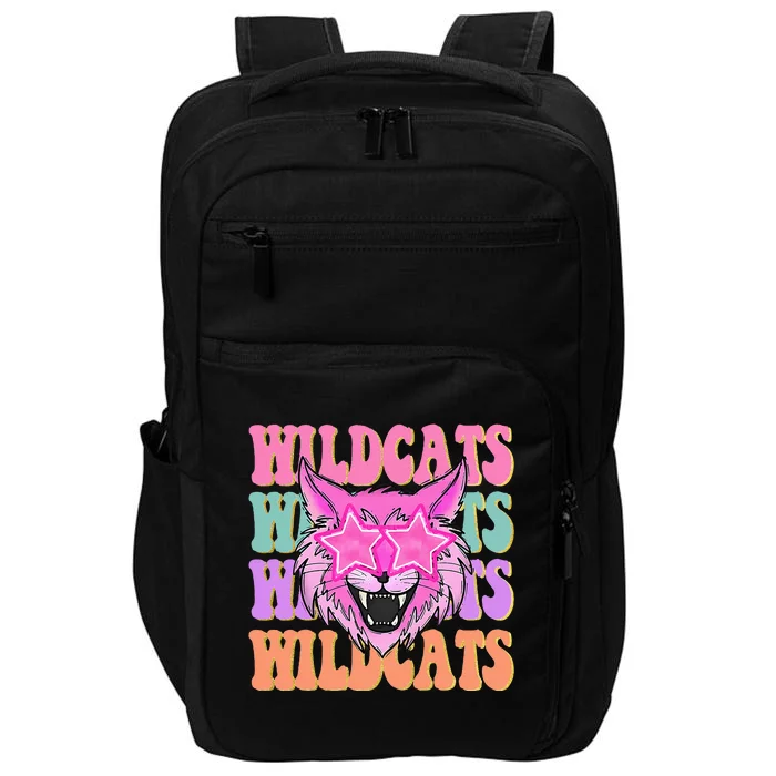 Wildcats School Mascot Sport Mom Wildcats Impact Tech Backpack