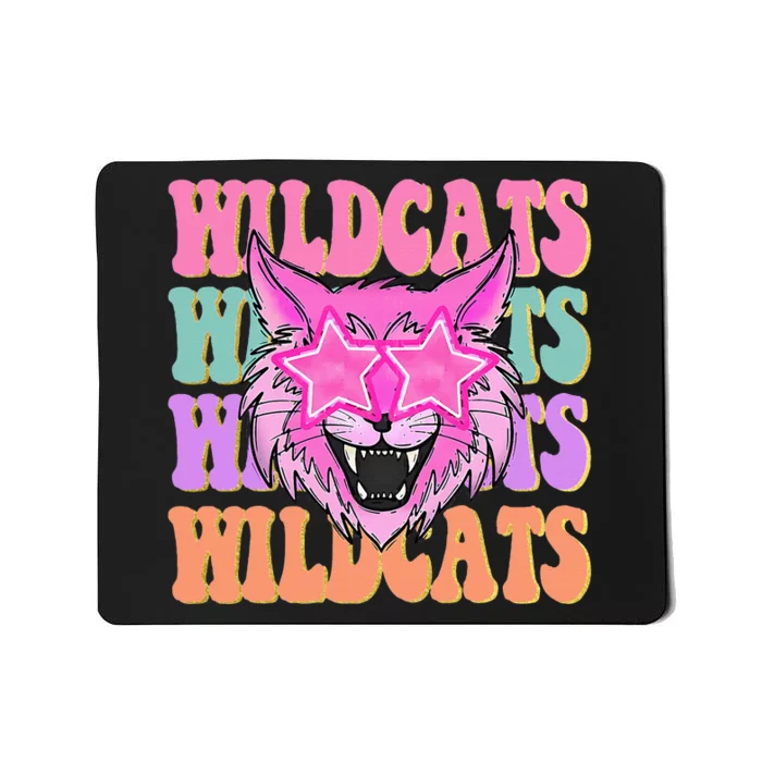 Wildcats School Mascot Sport Mom Wildcats Mousepad