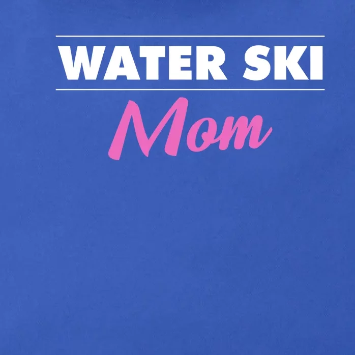 Water Ski Mom Skiing Waterski Waterskiing Waves Holiday Boat Gift Zip Tote Bag