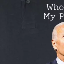 Who Shit My Pants Funny Anti Joe Biden Softstyle Adult Sport Polo