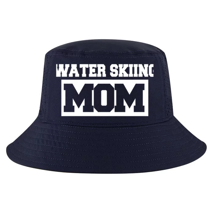 Water Skiing Mom Water Skiing Water Skier Meaningful Gift Cool Comfort Performance Bucket Hat