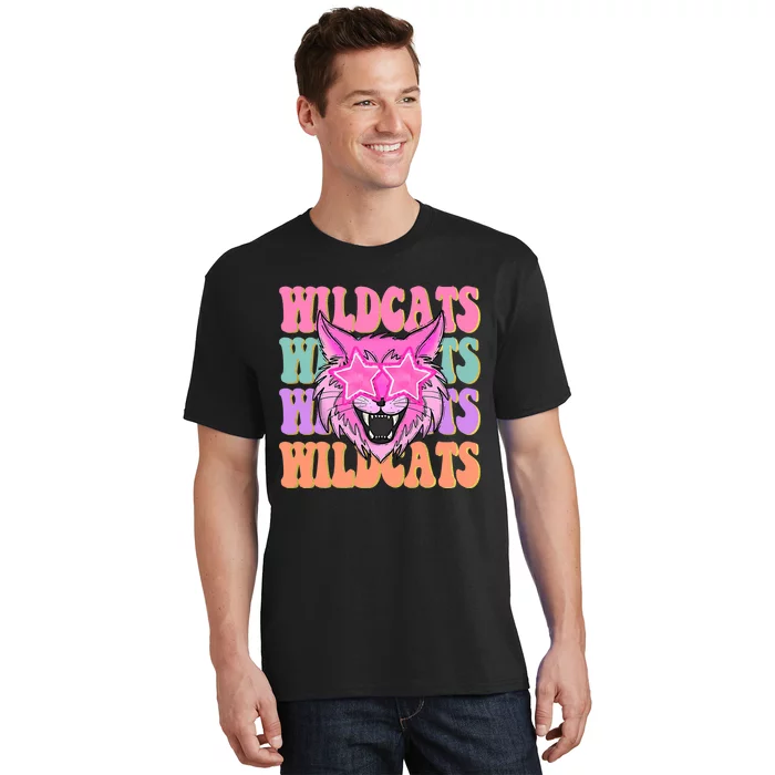 Wildcats School Mascot T-Shirt