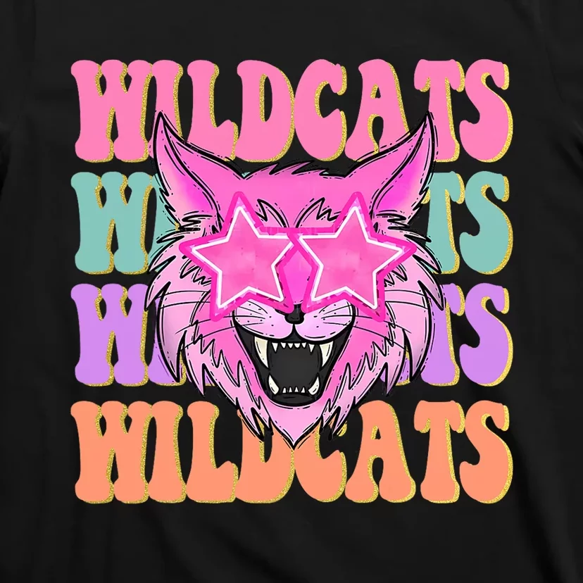 Wildcats School Mascot T-Shirt