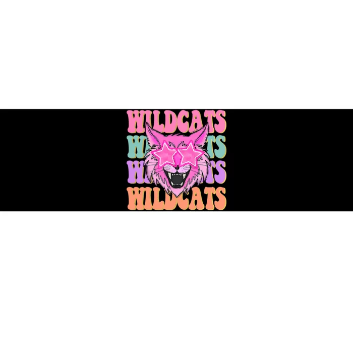 Wildcats School Mascot Bumper Sticker