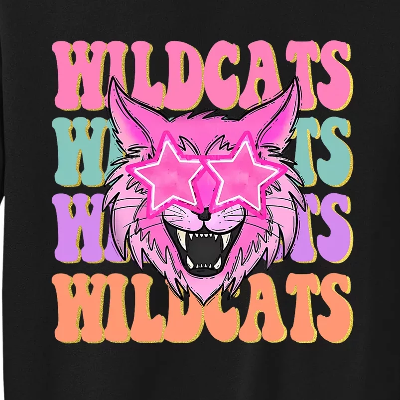 Wildcats School Mascot Tall Sweatshirt