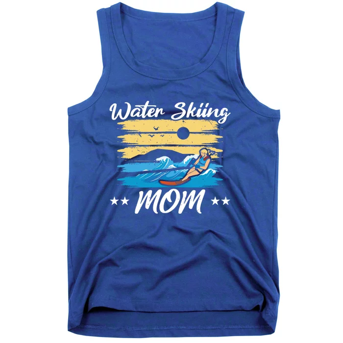 Water Skiing Mom Waterskiing Water Skiing Mothers Day Gift Tank Top