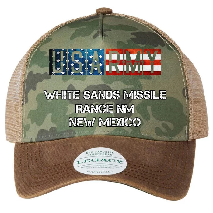 White Sands Missile Range Us Flag Army Legacy Tie Dye Trucker Hat