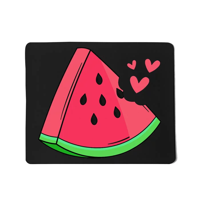 Watermelon Slice Melon Summer Vacation Season Fruit Lovers Mousepad