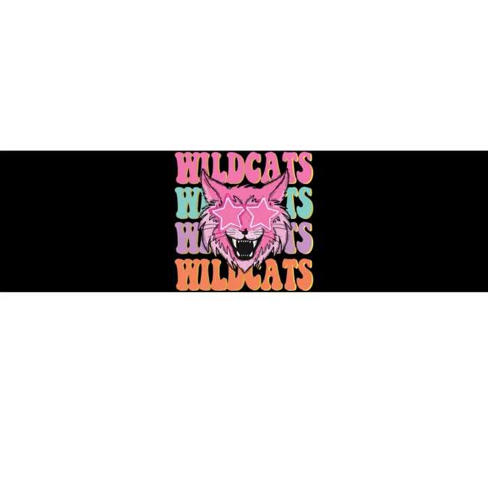 Wildcats School Mascot Sport Mom Wildcats Bumper Sticker