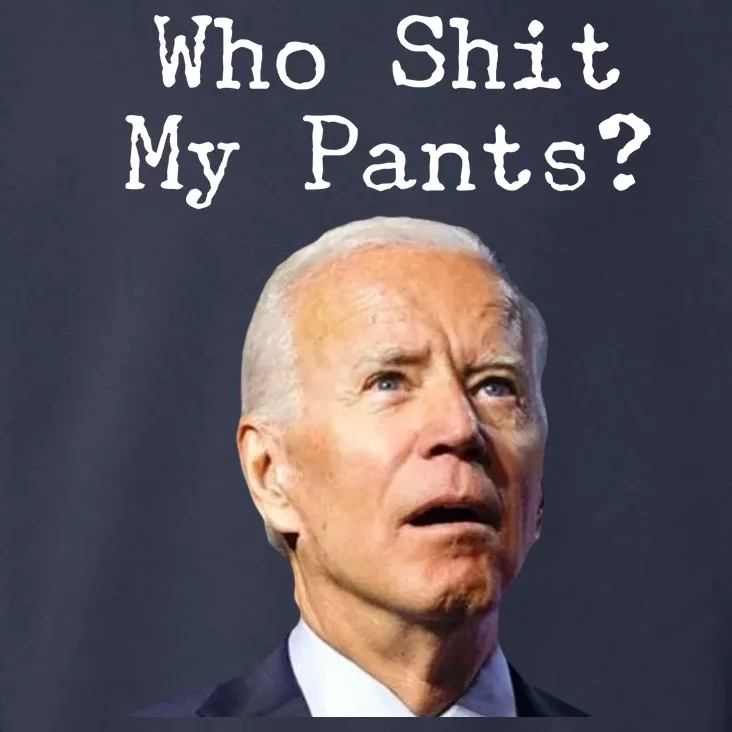 Who Shit My Pant's Funny Anti Joe Biden Toddler Hoodie