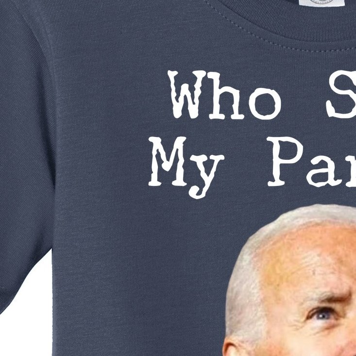 Who Shit My Pant's Funny Anti Joe Biden Toddler T-Shirt