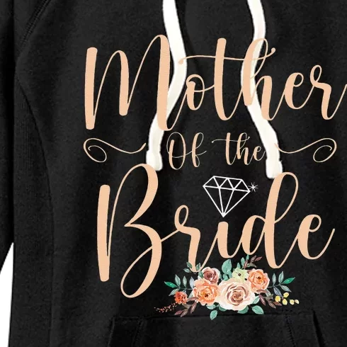 Wedding Showers Mom From Bride Mother Of The Bride Women's Fleece Hoodie