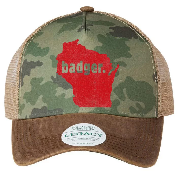 Wisconsin State Nickname Badger Legacy Tie Dye Trucker Hat