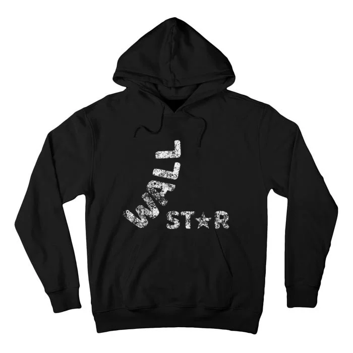 Wall Star Ninja Warrior Warped Wall Gym funny Training Tall Hoodie