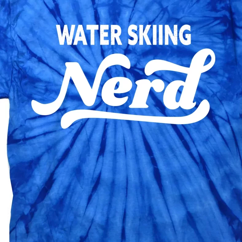 Water Skiing Nerd Gift Tie-Dye T-Shirt