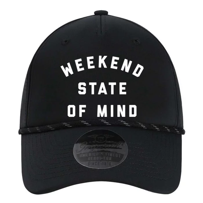 Weekend State Of Mind Crewneck Gift Performance The Dyno Cap