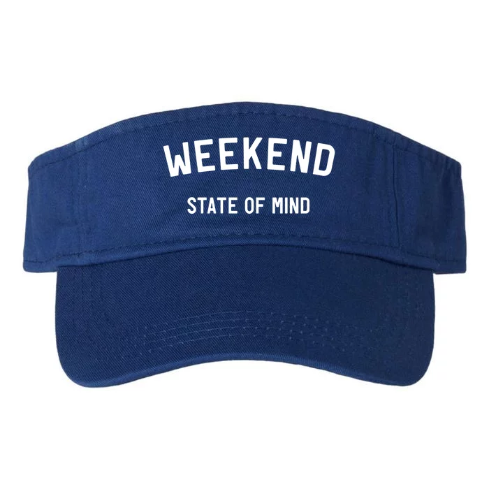 Weekend State Of Mind Gift Valucap Bio-Washed Visor