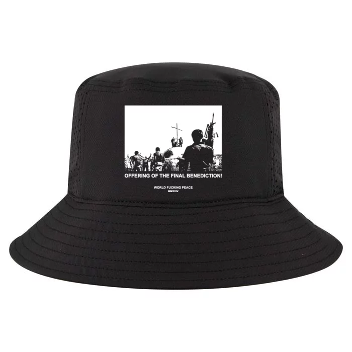 Worldfuckingpeace Store Offering Of The Final Benediction Cool Comfort Performance Bucket Hat