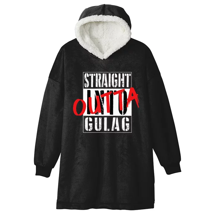 Warzone Straight Outta Gulag Duty Call Gamer Gift Hooded Wearable Blanket