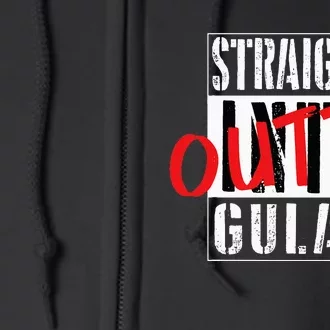 Warzone Straight Outta Gulag Duty Call Gamer Gift Full Zip Hoodie