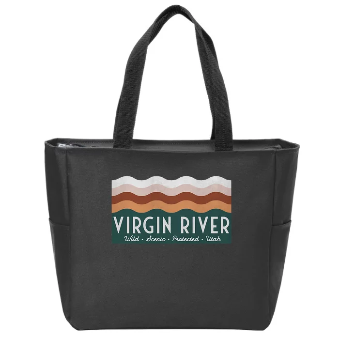 Wild Scenic Protected Utah Zip Tote Bag