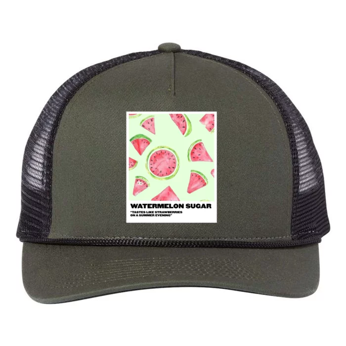 Watermelon Sugar Polaroid Retro Rope Trucker Hat Cap