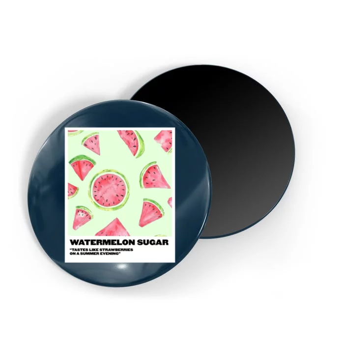 Watermelon Sugar Polaroid Magnet