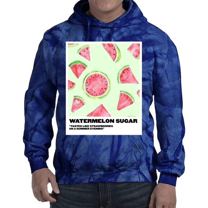 Watermelon Sugar Polaroid Tie Dye Hoodie