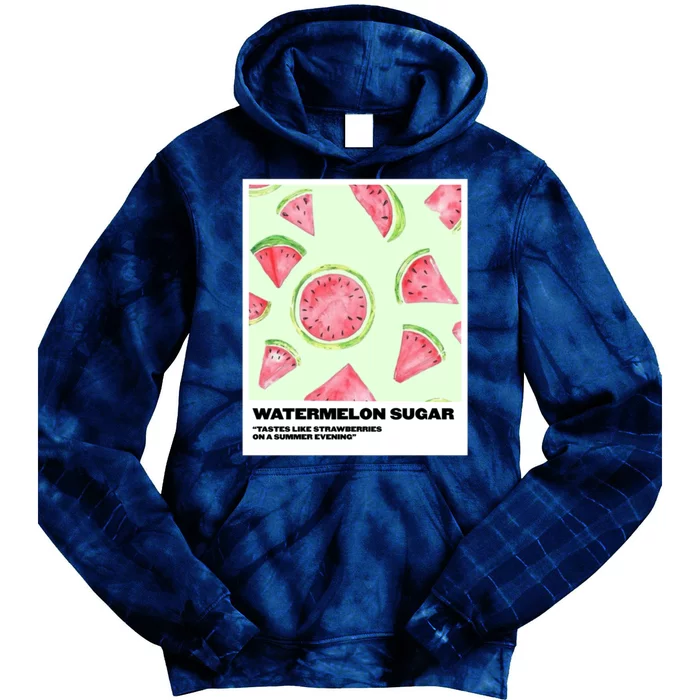 Watermelon Sugar Polaroid Tie Dye Hoodie