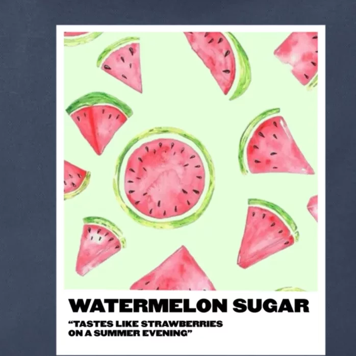 Watermelon Sugar Polaroid Zip Tote Bag