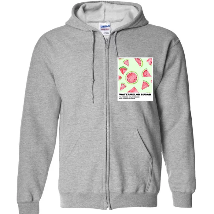 Watermelon Sugar Polaroid Full Zip Hoodie