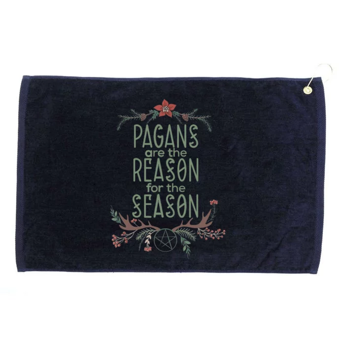 Winter Solstice Pagans Are The Reason For The Season Yule Grommeted Golf Towel