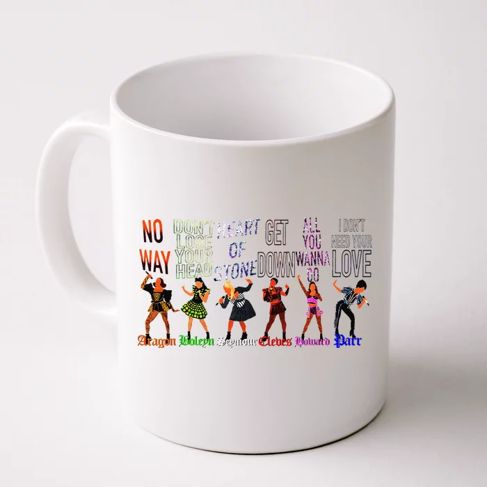 WeRe Six Queens Musical Theatre Theater Musicals Front & Back Coffee Mug