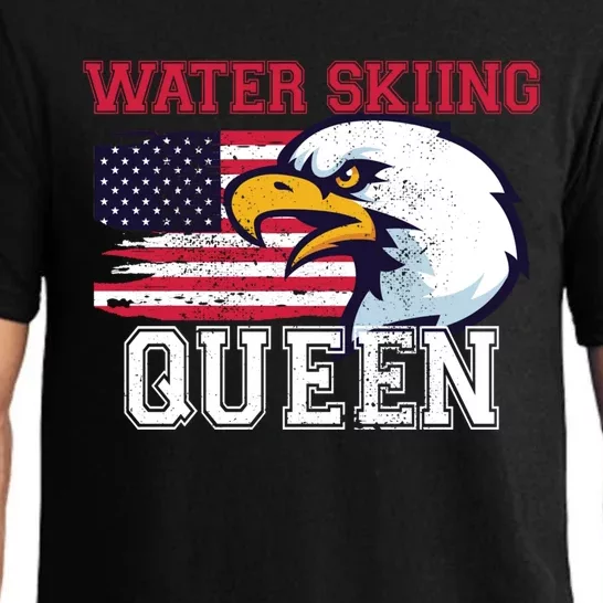 Water Skiing Queen Water Skier Gift Pajama Set