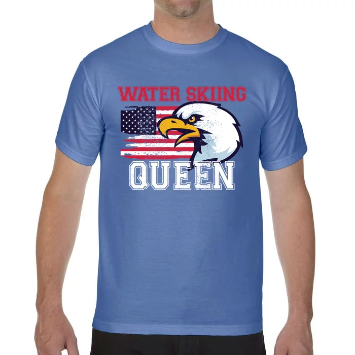 Water Skiing Queen Water Skier Gift Comfort Colors T-Shirt