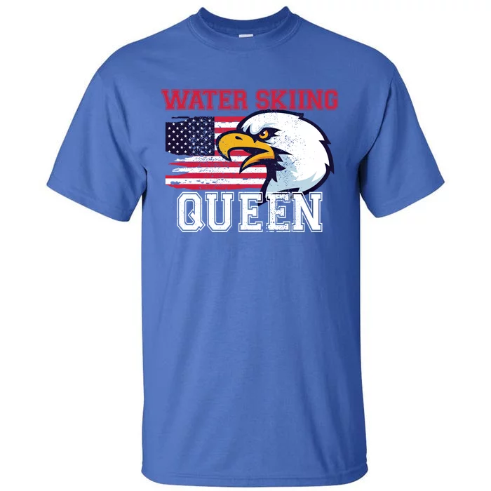 Water Skiing Queen Water Skier Gift Tall T-Shirt