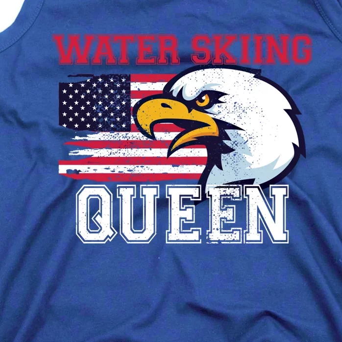 Water Skiing Queen Water Skier Gift Tank Top