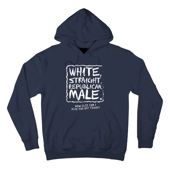 White Straight Republican Male Tall Hoodie