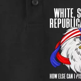 White Straight Republican Male How Can I Piss You Off Today Dry Zone Grid Performance Polo