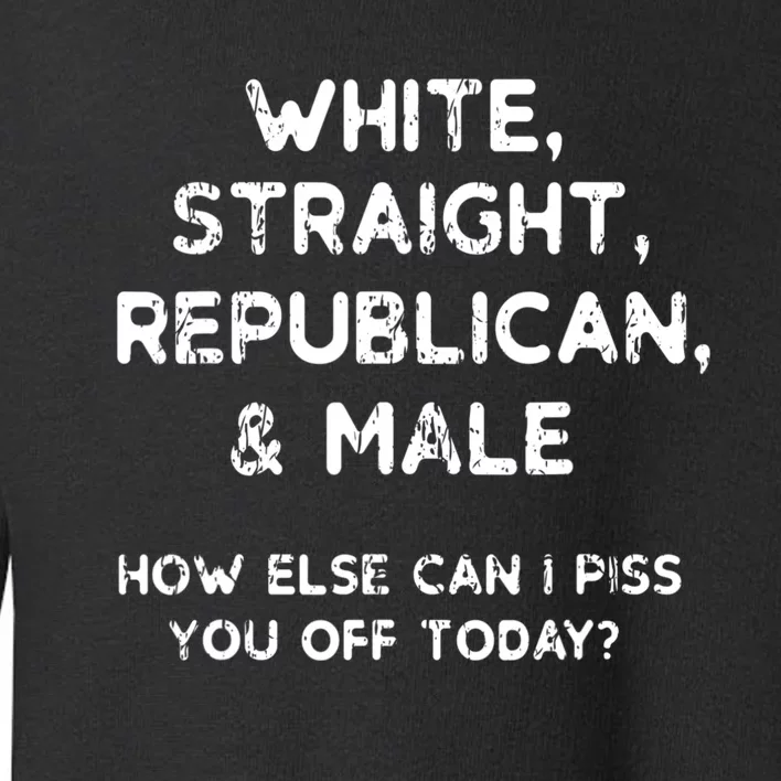 White Straight Republican Male Toddler Sweatshirt