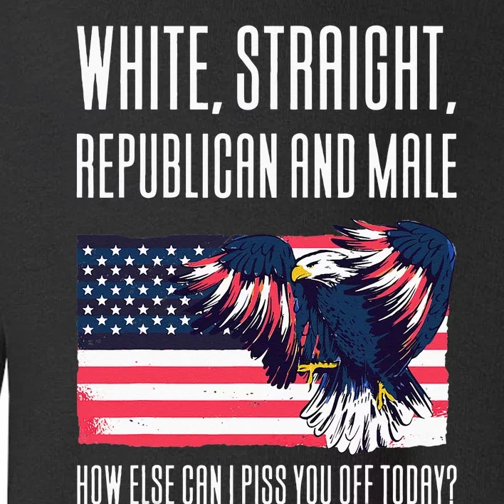 White Straight Republican Male Toddler Sweatshirt