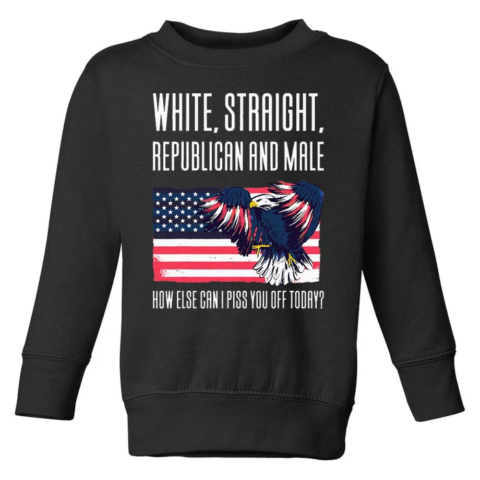 White Straight Republican Male Toddler Sweatshirt