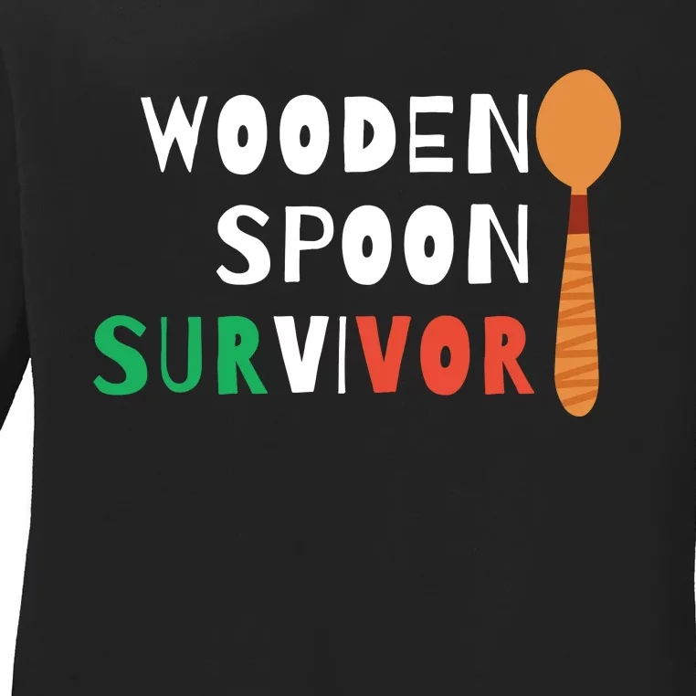 Wooden Spoon Survivor Ladies Long Sleeve Shirt